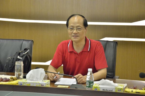 中国构筑金属结构协会郝际平会长一行光临我司领导工作