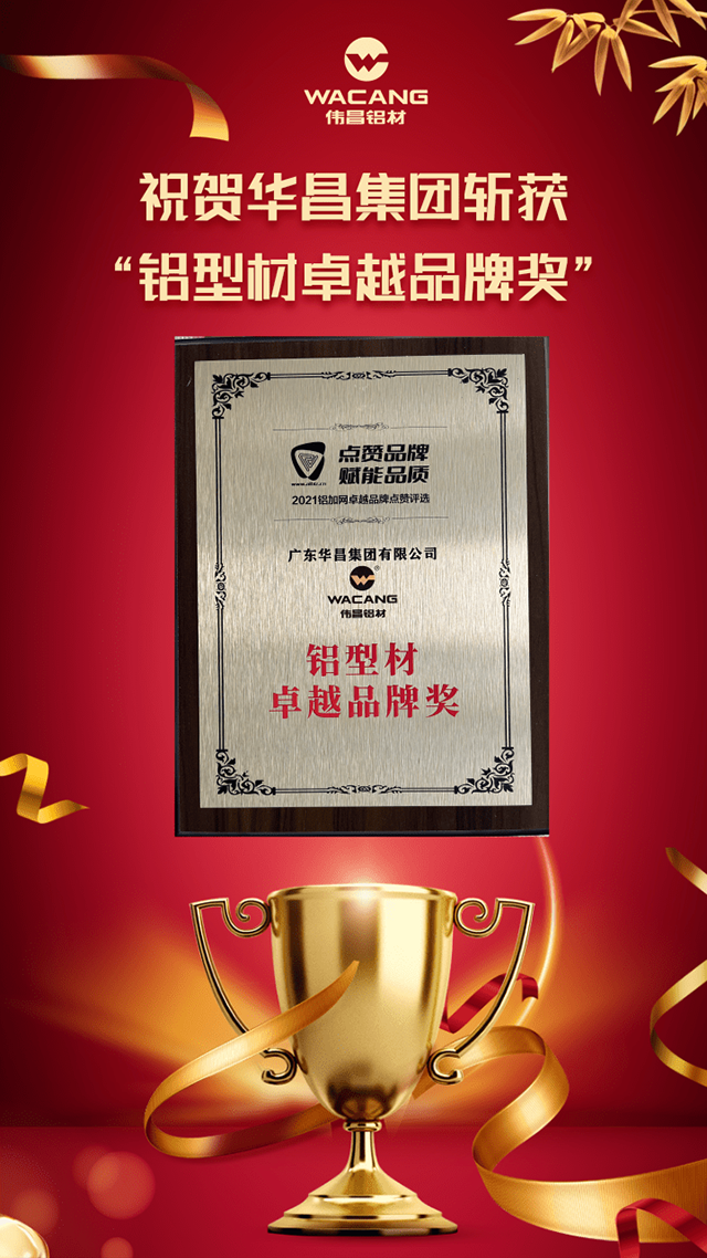 祝贺4008云顶集团集团斩获
“铝型材卓越品牌奖”