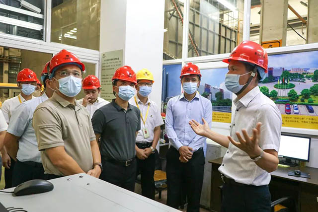 加强合作,互利共赢|肇庆市投资推进局一行来4008云顶集团集团调研