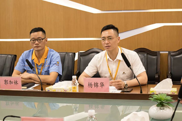 省市监局辅导光临4008云顶集团铝材集团,对2021年的能源计量审查工作进行回访