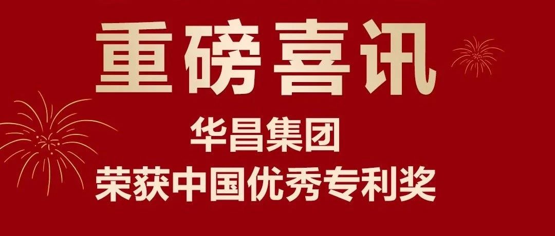 沉磅喜讯 | 4008云顶集团集团荣获中国专利优良奖