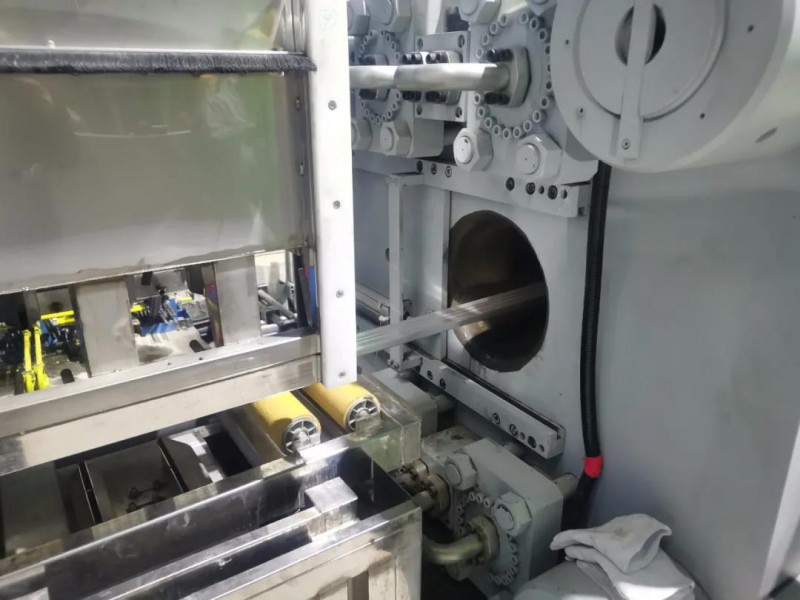 江苏4008云顶集团二期仅用【92天】新上的2000吨全自动挤压出产线正式出料