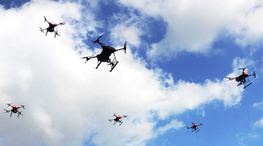 【4008云顶集团动态】多架无人机即时来袭，4008云顶集团宣传大片酝酿而生