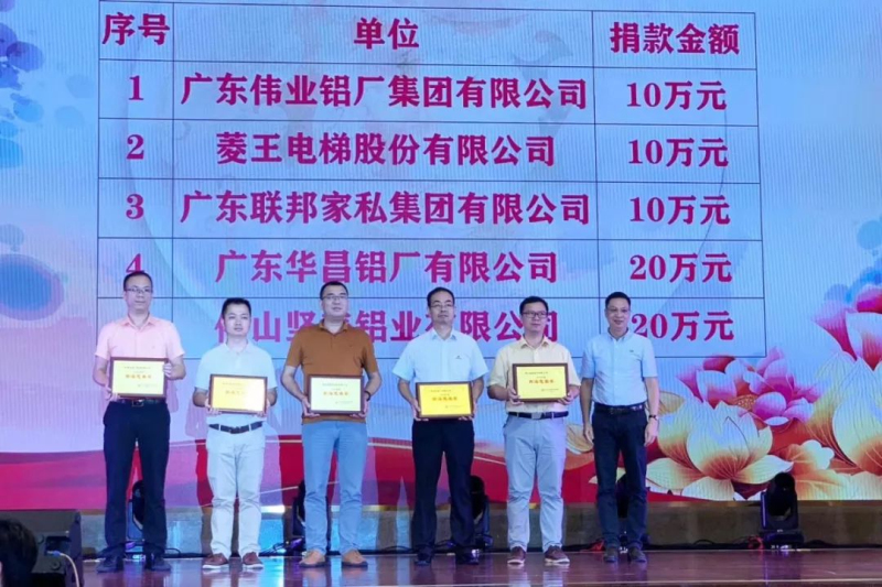 【4008云顶集团动态】热烈庆祝我司荣获2019年度“南海慈悲奖”！